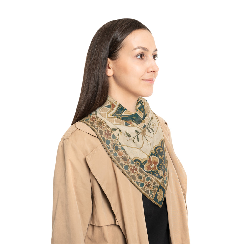 Duchess of Azure Mosaic Scarf