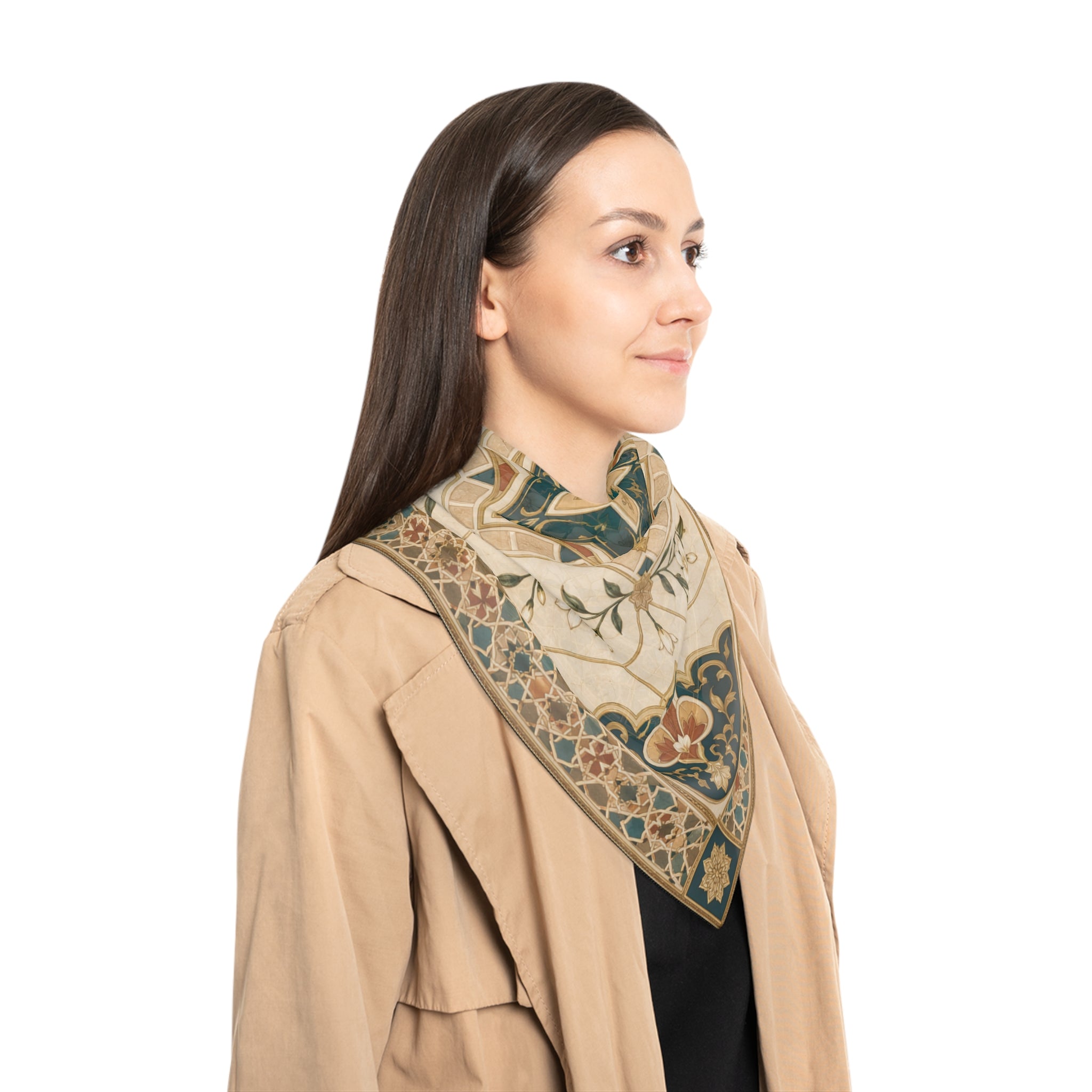 Duchess of Azure Mosaic Scarf