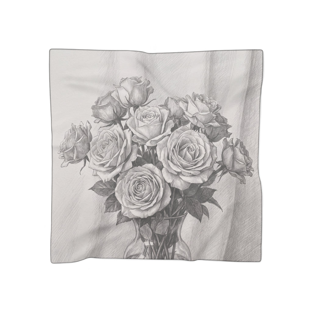 Fairweather - Rose Study Sketch Scarf
