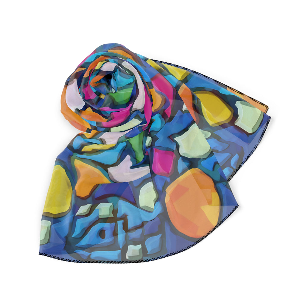 Toledo - Vivid Prism Mosaic Scarf