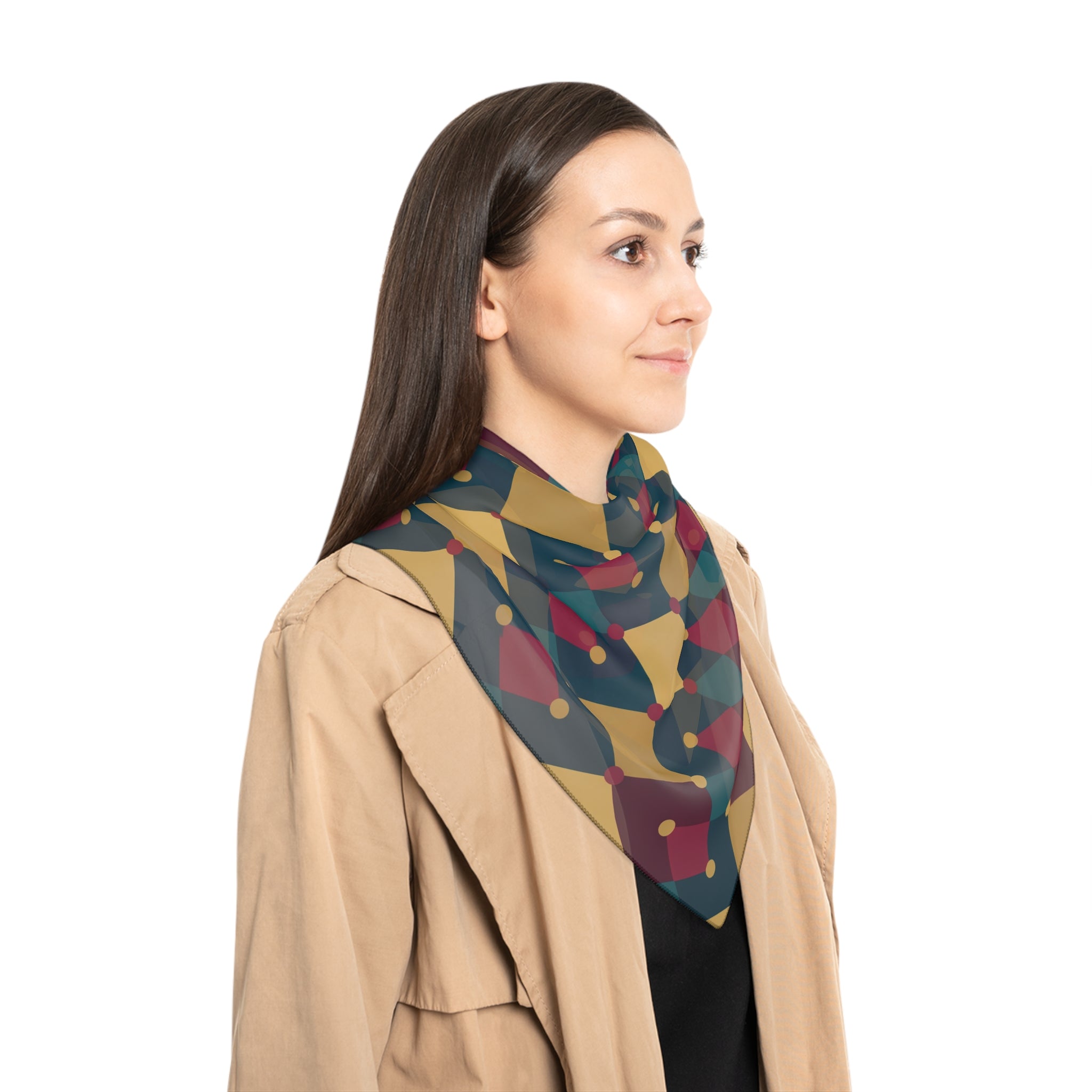 Ricciardi - Harlequin Carnival Diamond Scarf