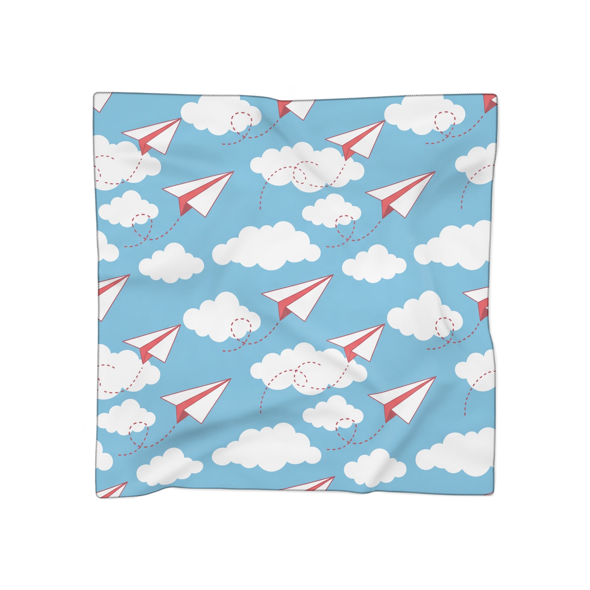 Chilton - Paper Plane Postcard Scarf