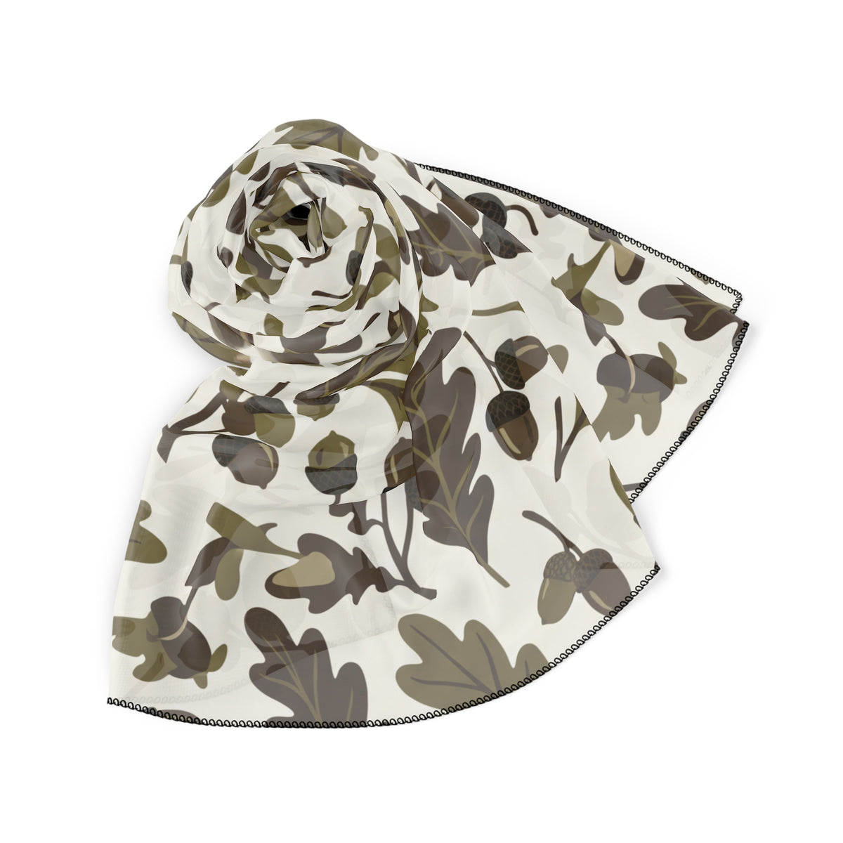Oakenshaw - Acorn & Oak Leaf Scarf
