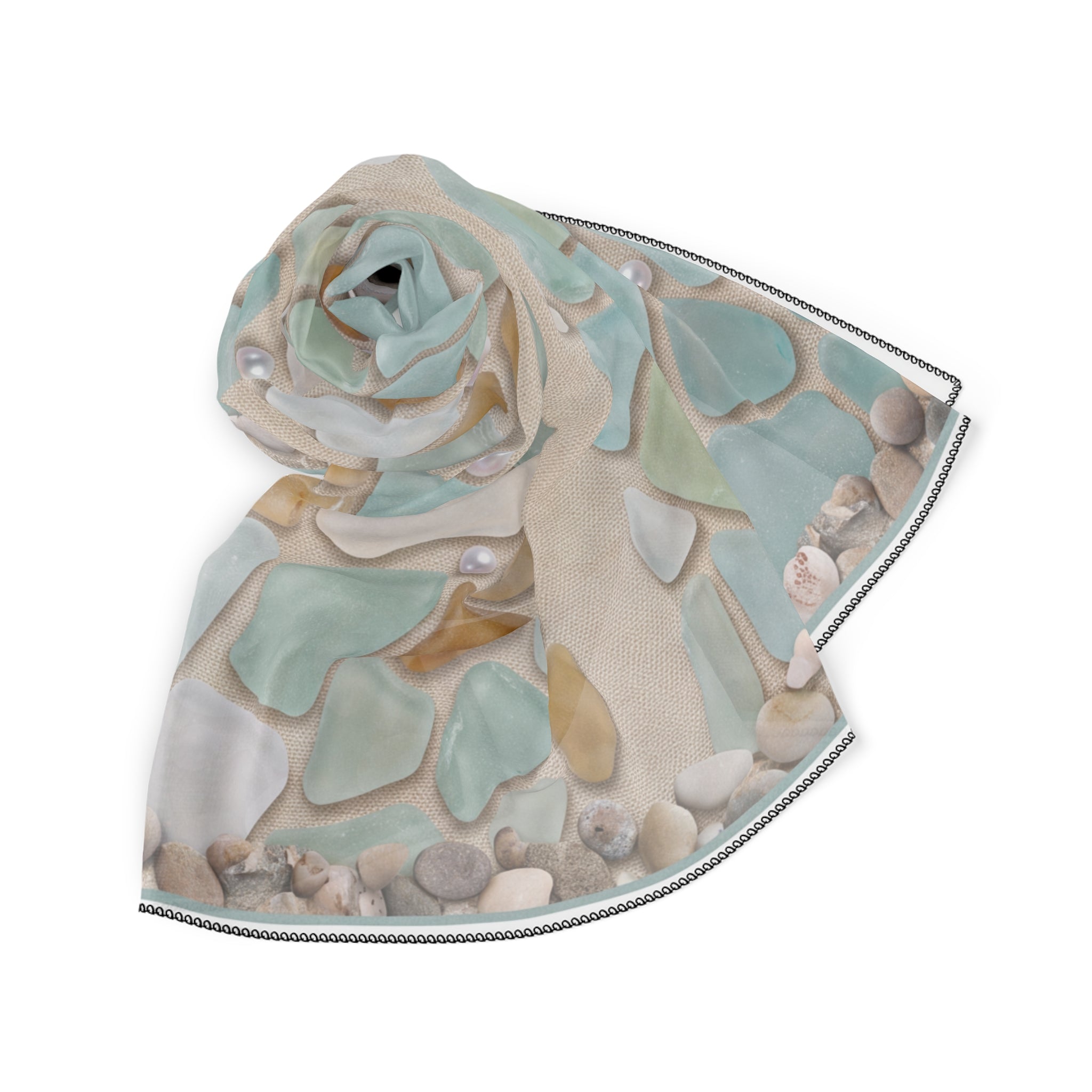 Seaforth - Sea Glass Mosaic Scarf