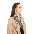 Okazaki - Indigo Wave Crest Scarf