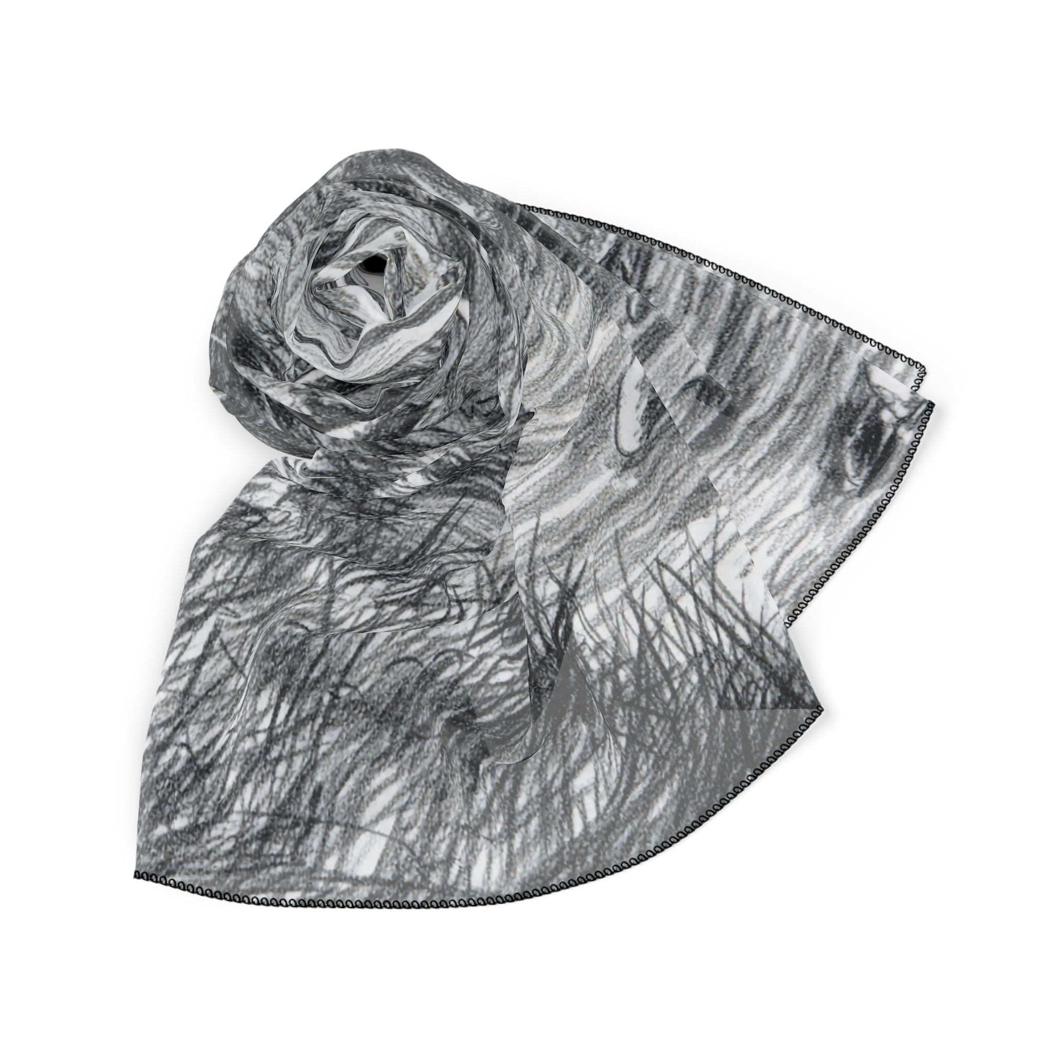 Perrault - Whispering Forest Sketch Scarf