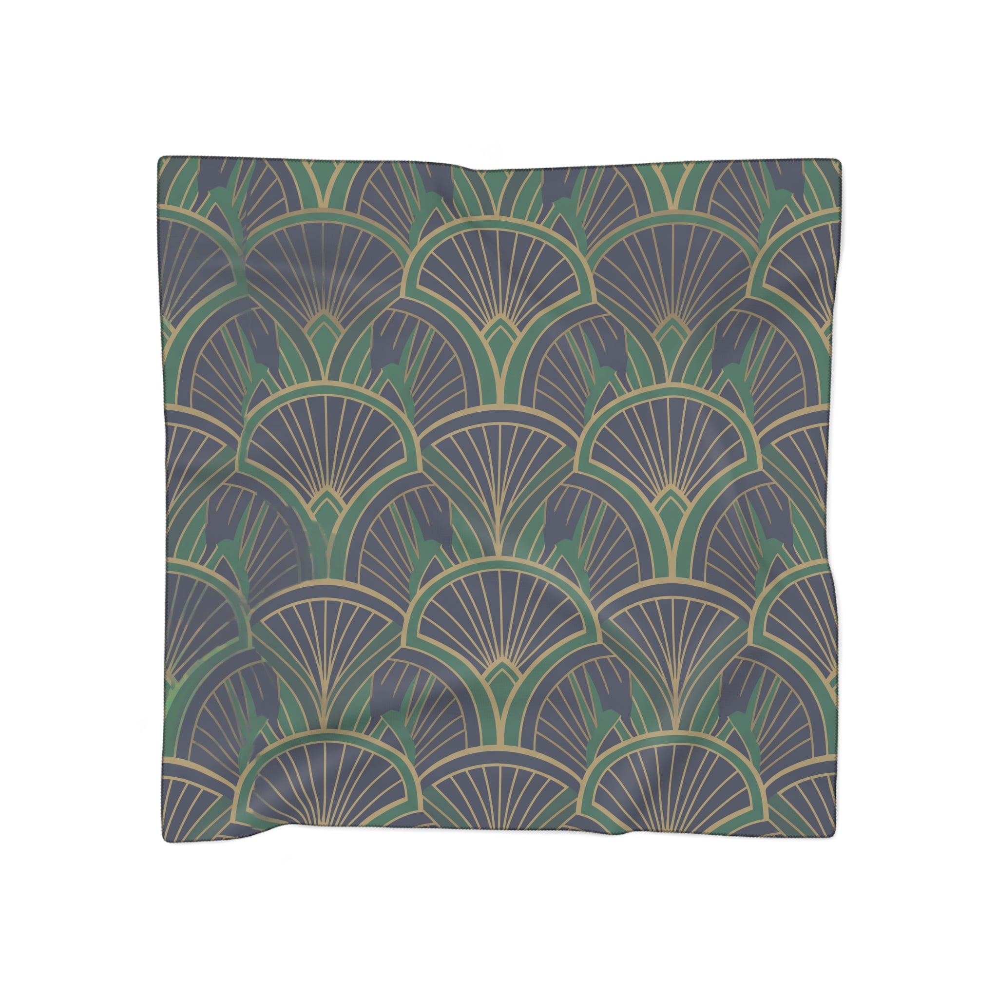 Zambeccari - Deco Scale Fan Shimmer Scarf