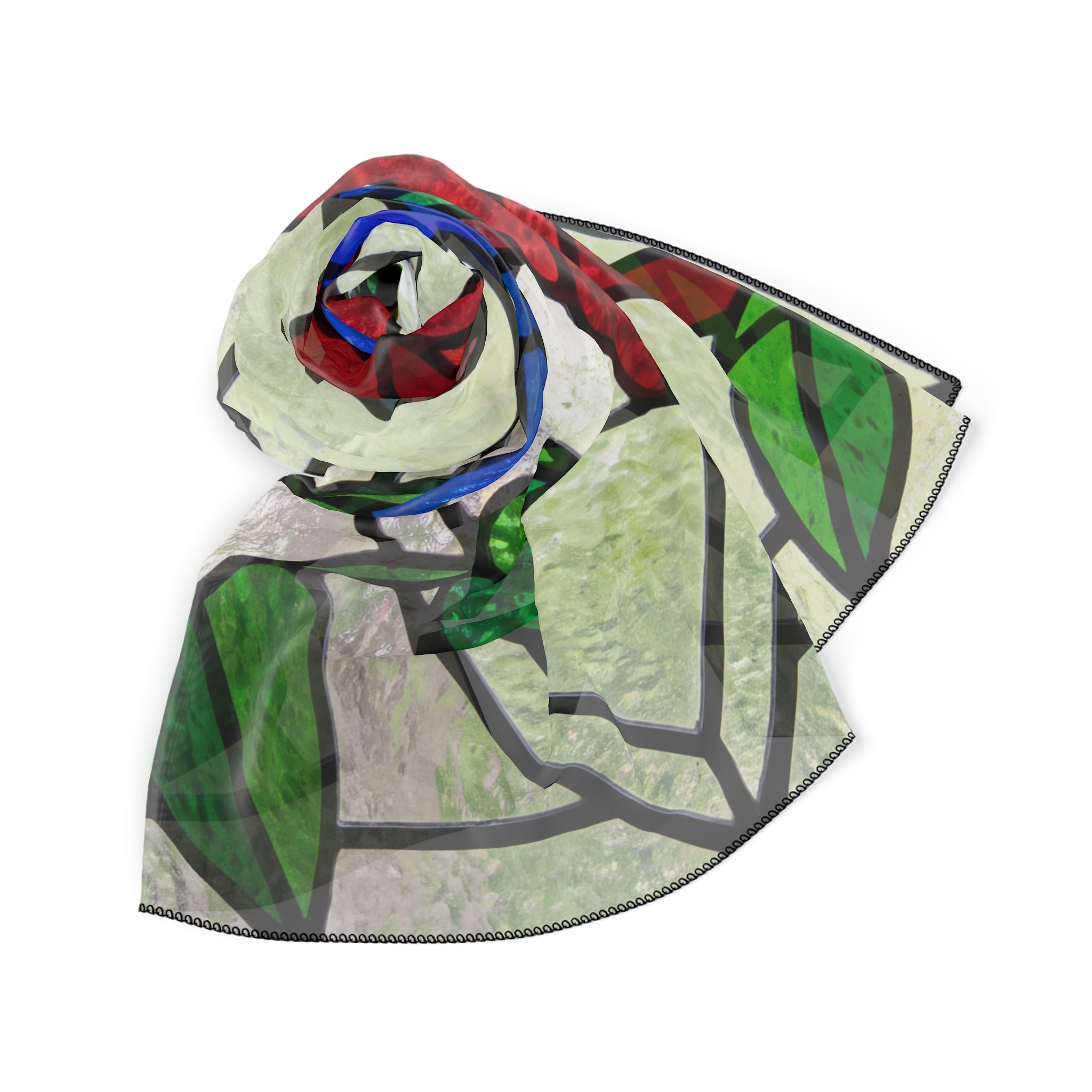 Quintanilla - Stained Glass Hummingbird Scarf