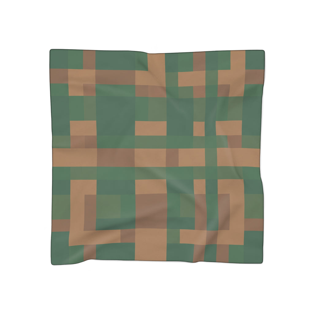 Kincraig - Forest Border Check Scarf