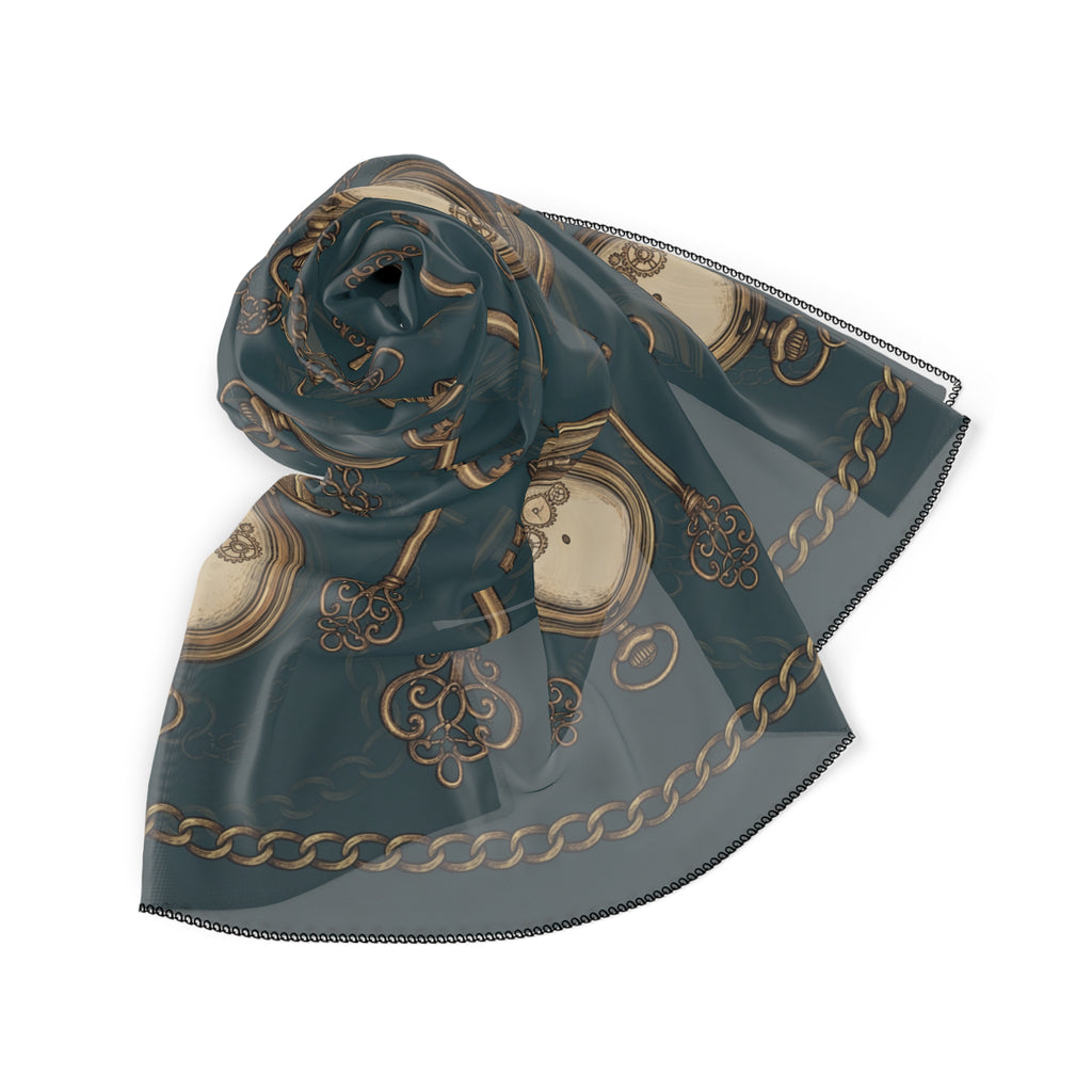 Lockhart - Keys & Pocketwatch Scarf