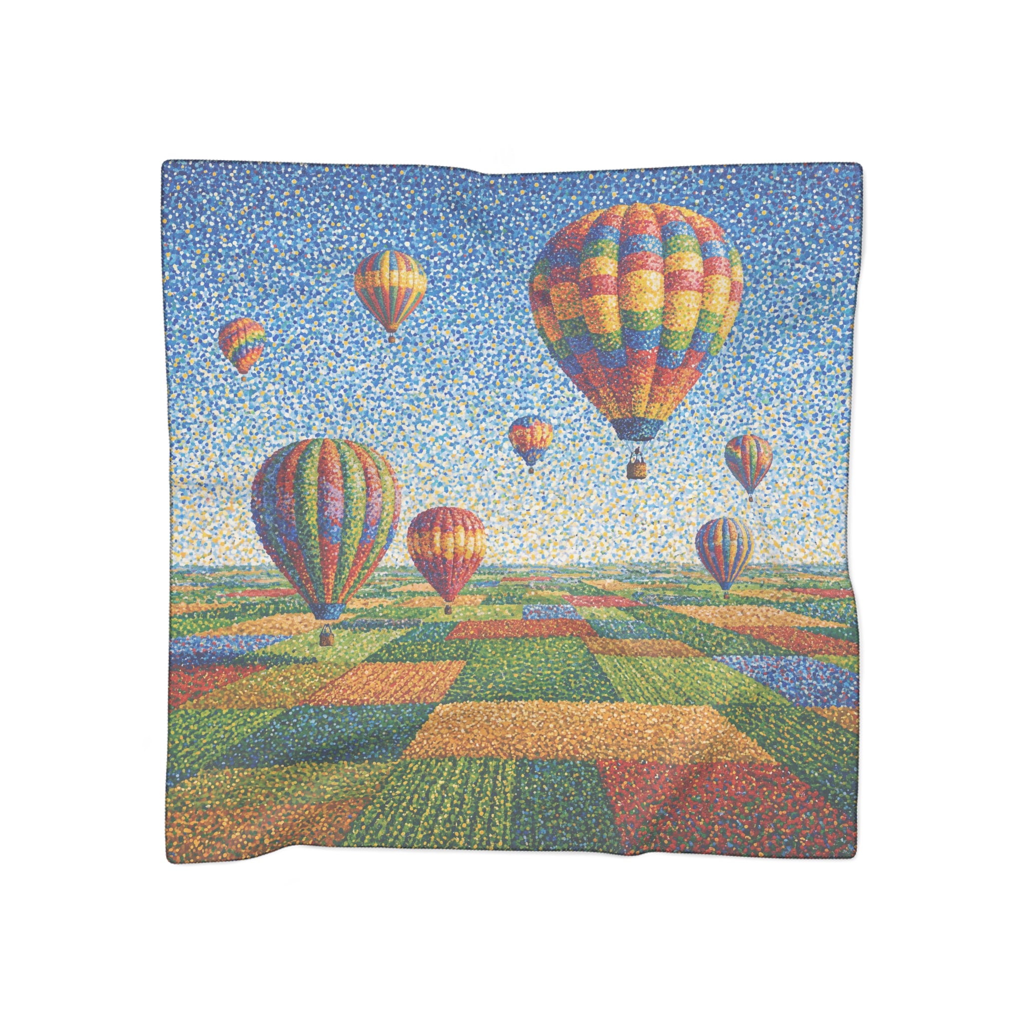 Echeverria - Balloon Sky Pointillist Scarf