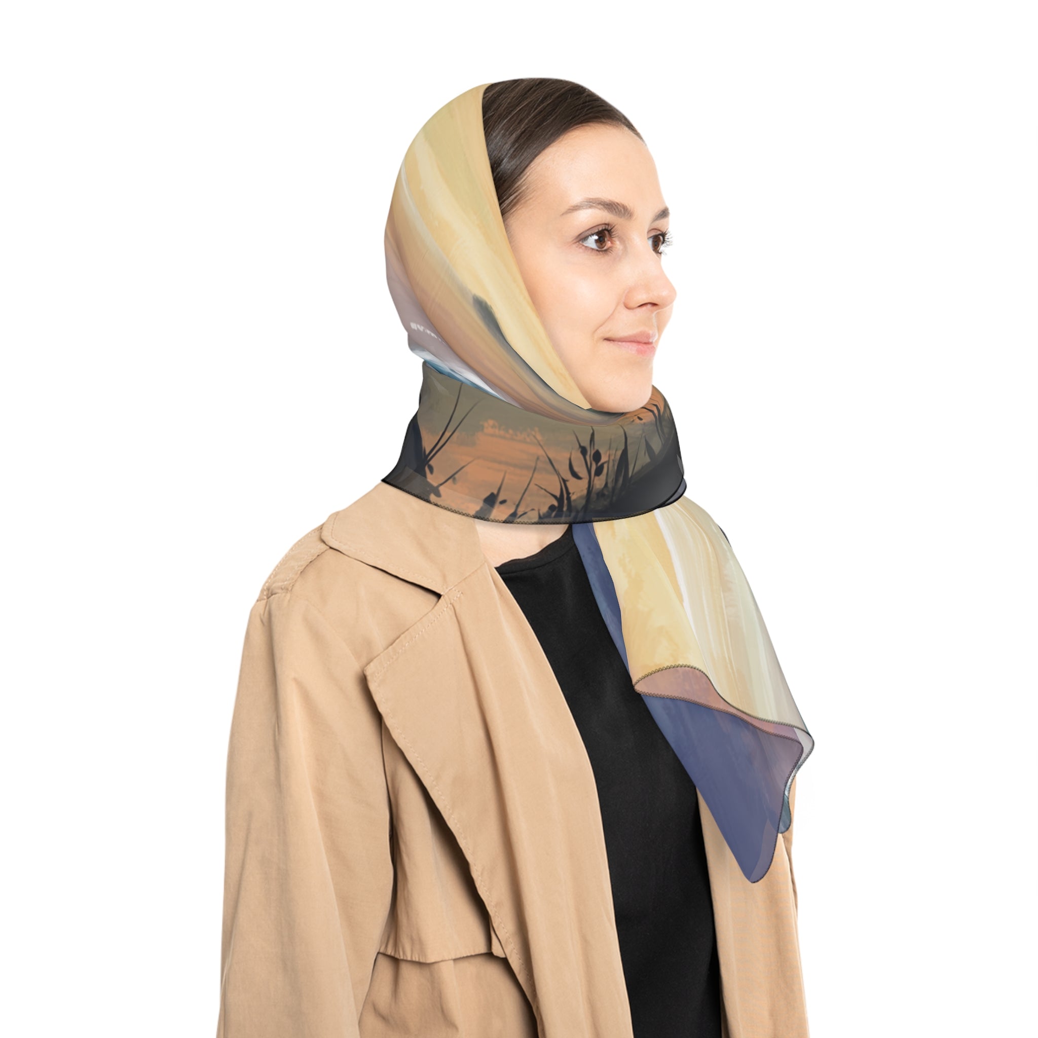 Throckmorton - Valmont Azure Horizon Scarf