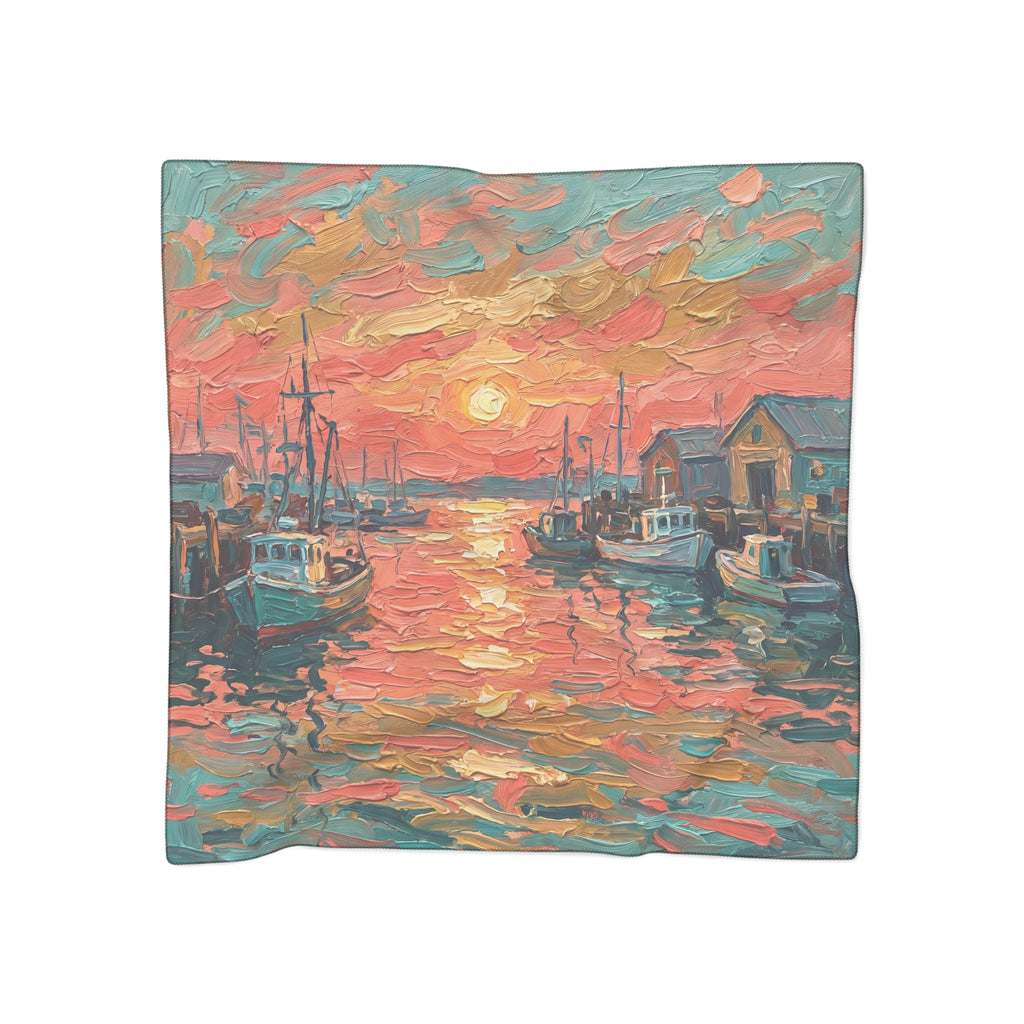 Wexcombe - Sunset Harbor Reverie Scarf