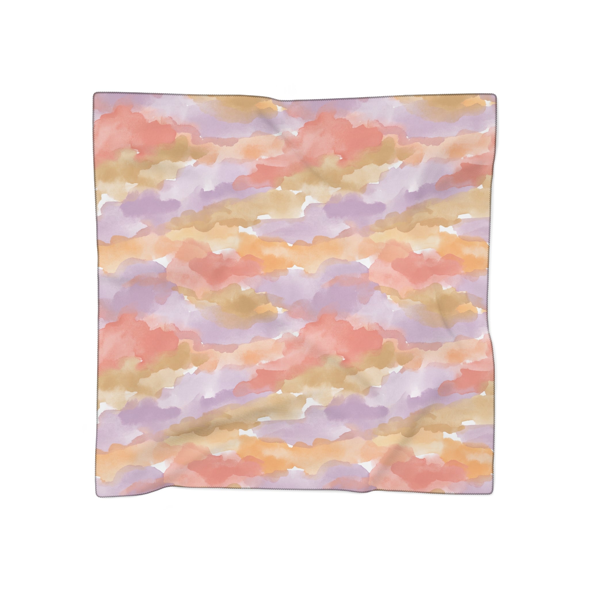 Tréville - Watercolor Sunset Wash Scarf