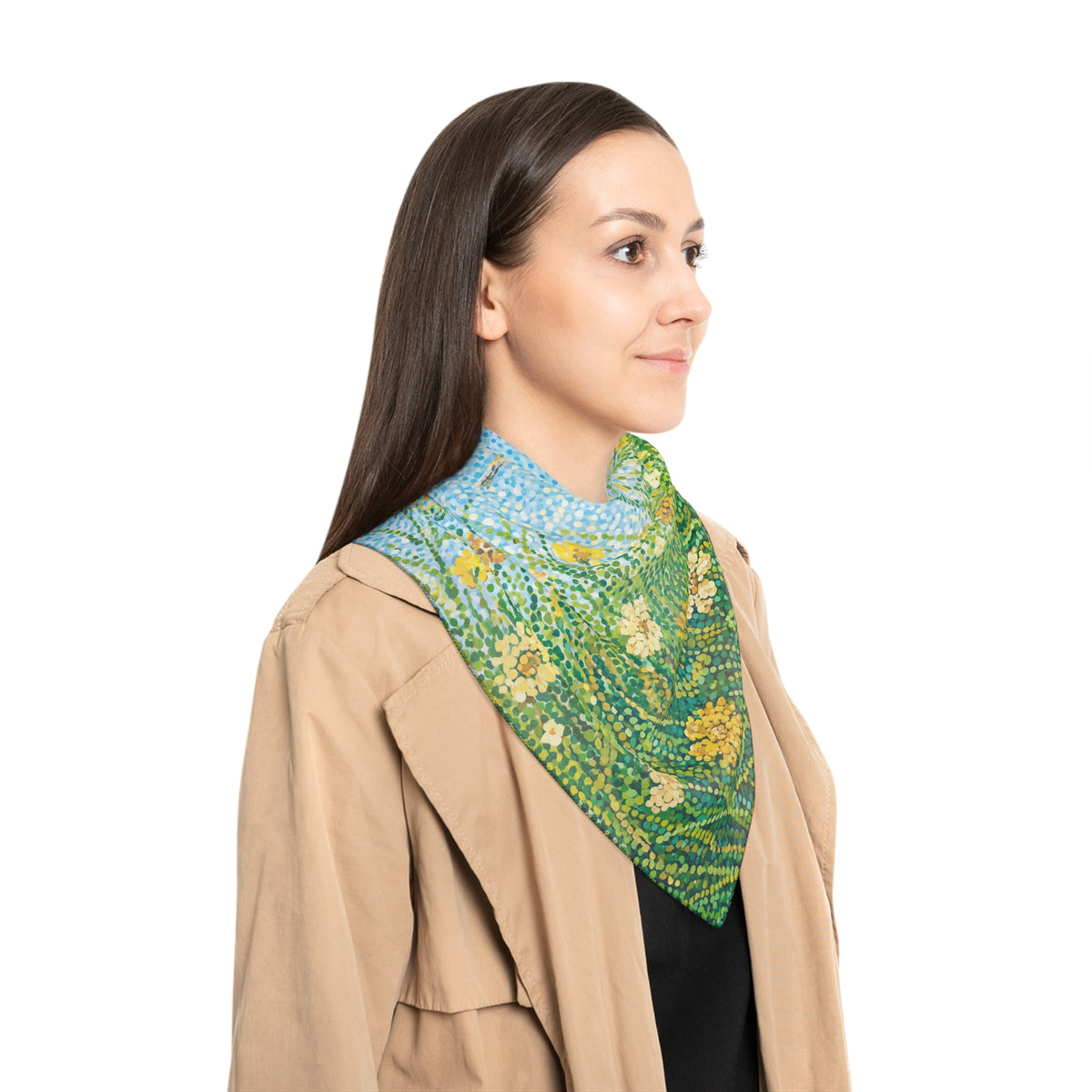 Larkfield - Lark Meadow Pointillist Scarf