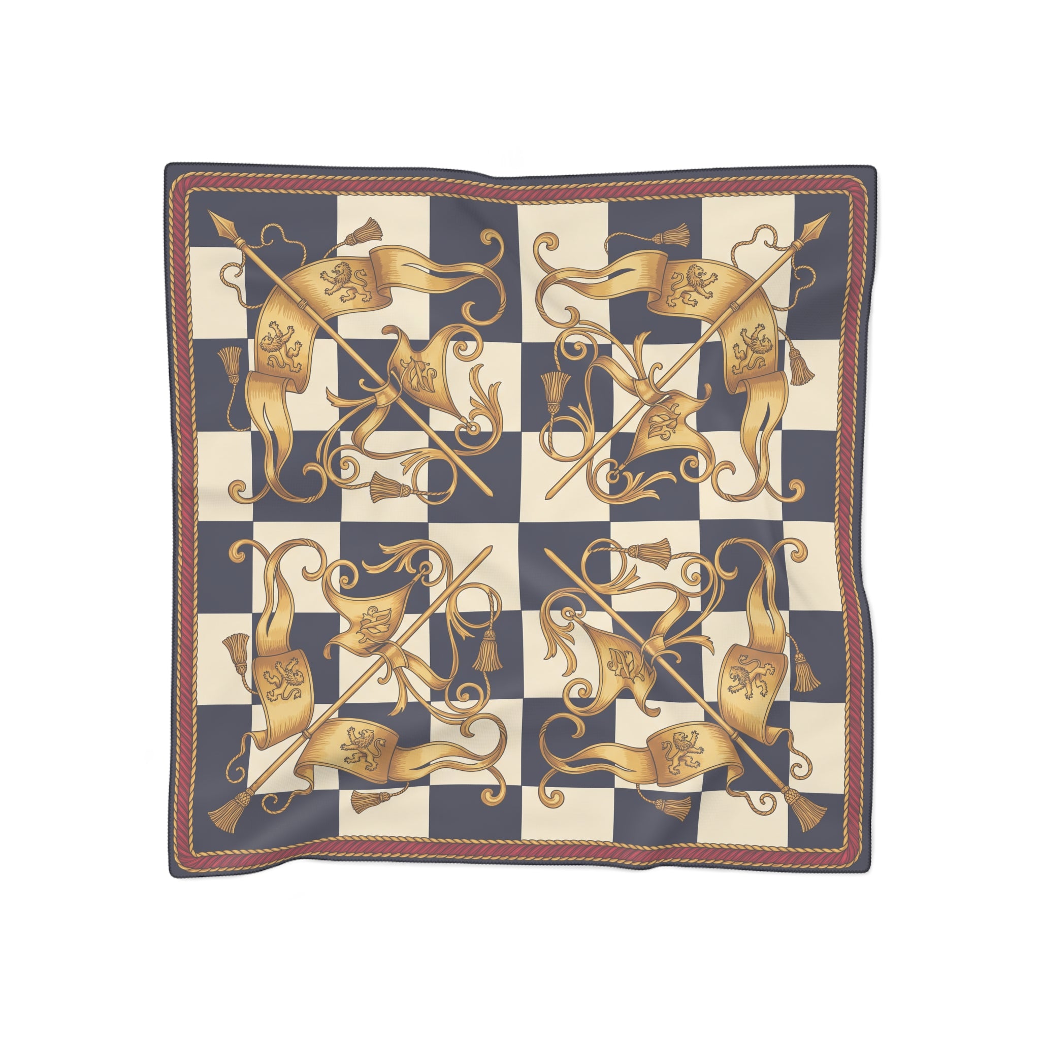 Scaligeri - Ducal Chessboard Banner Scarf