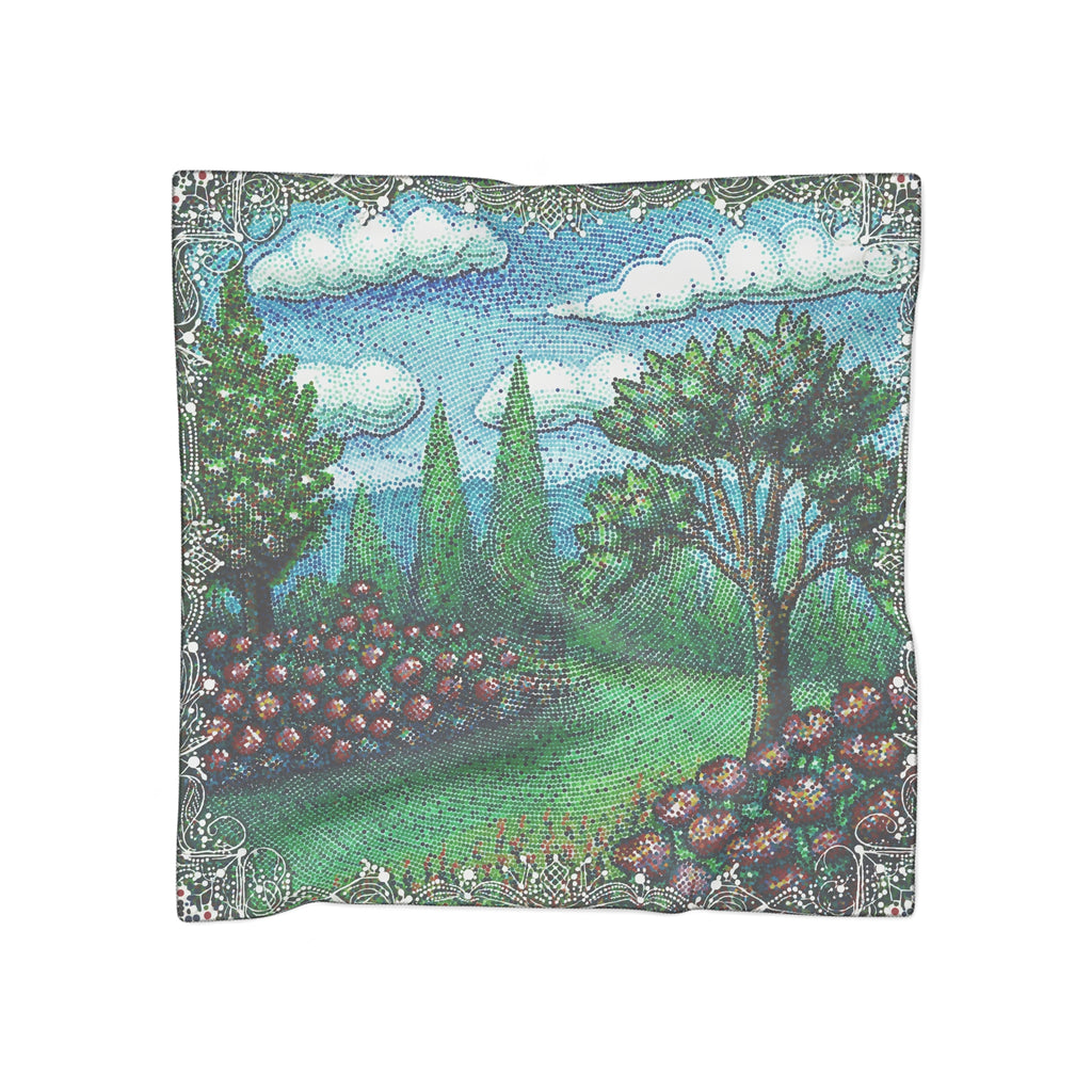 De Vionnet - Marchioness of Verdant Garden Silk Scarf