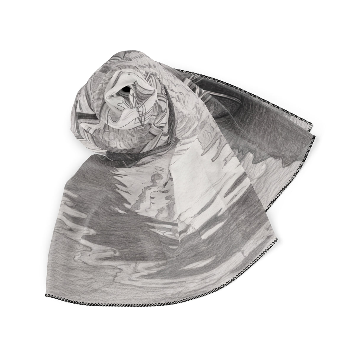 Serafini - Venetian Bridge Sketch Scarf