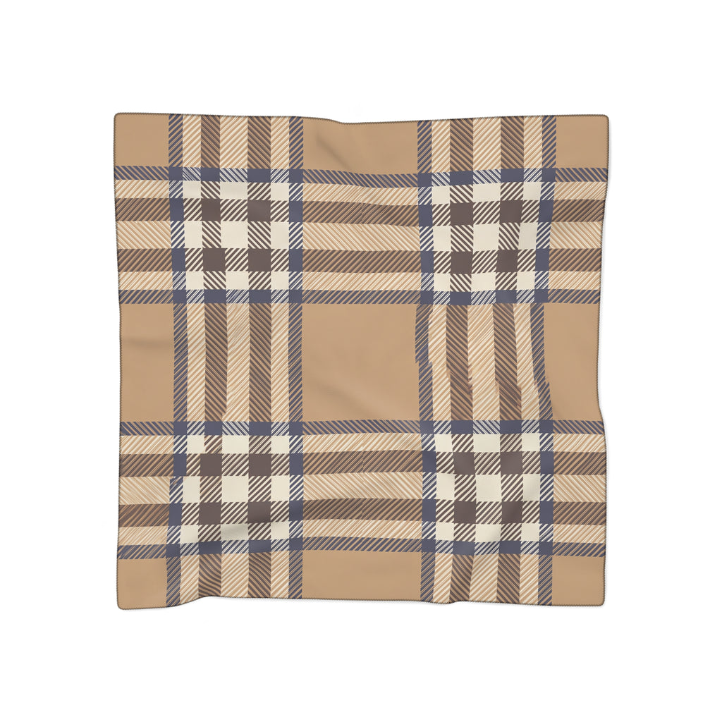 Pemberley - Camel Heritage Check Scarf