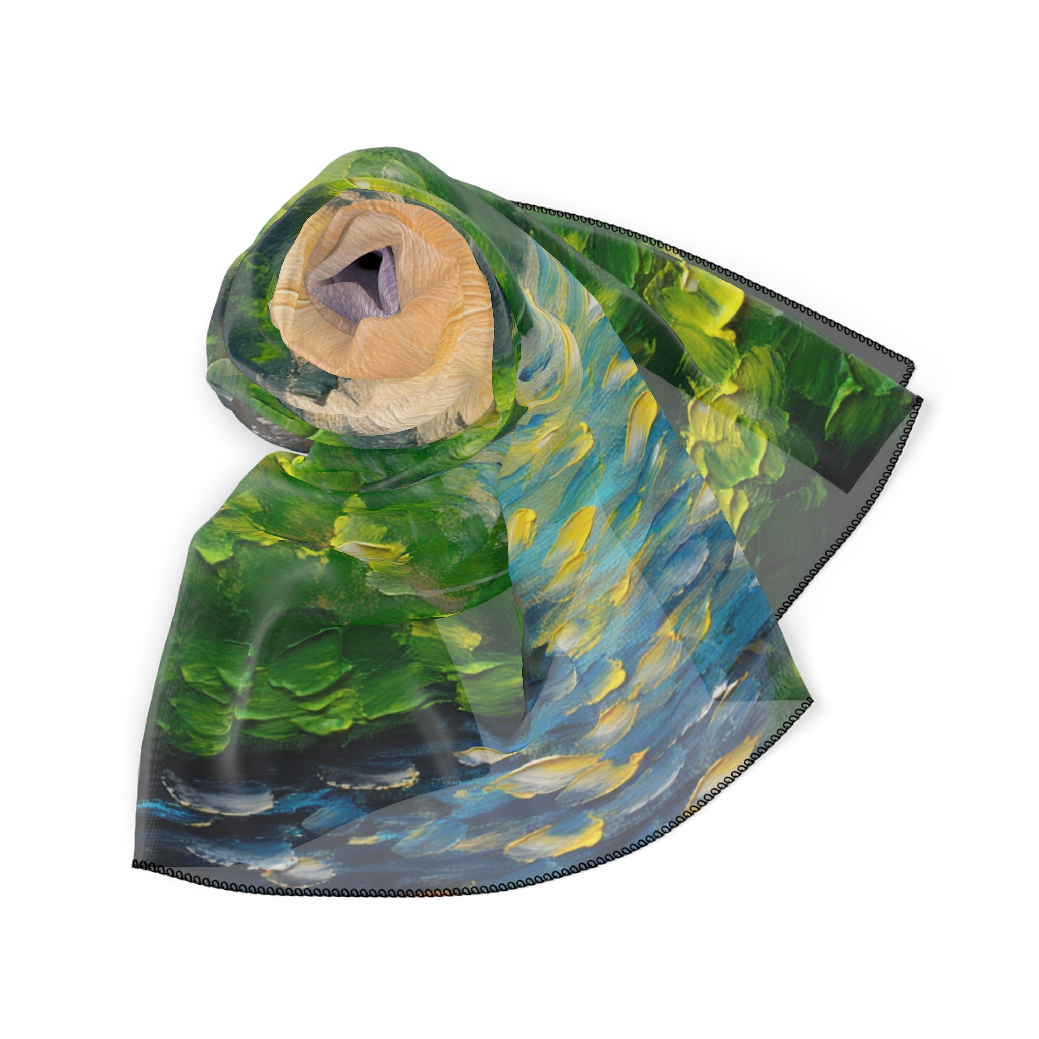 Castañeda - Verdant Dawn Reverie Scarf
