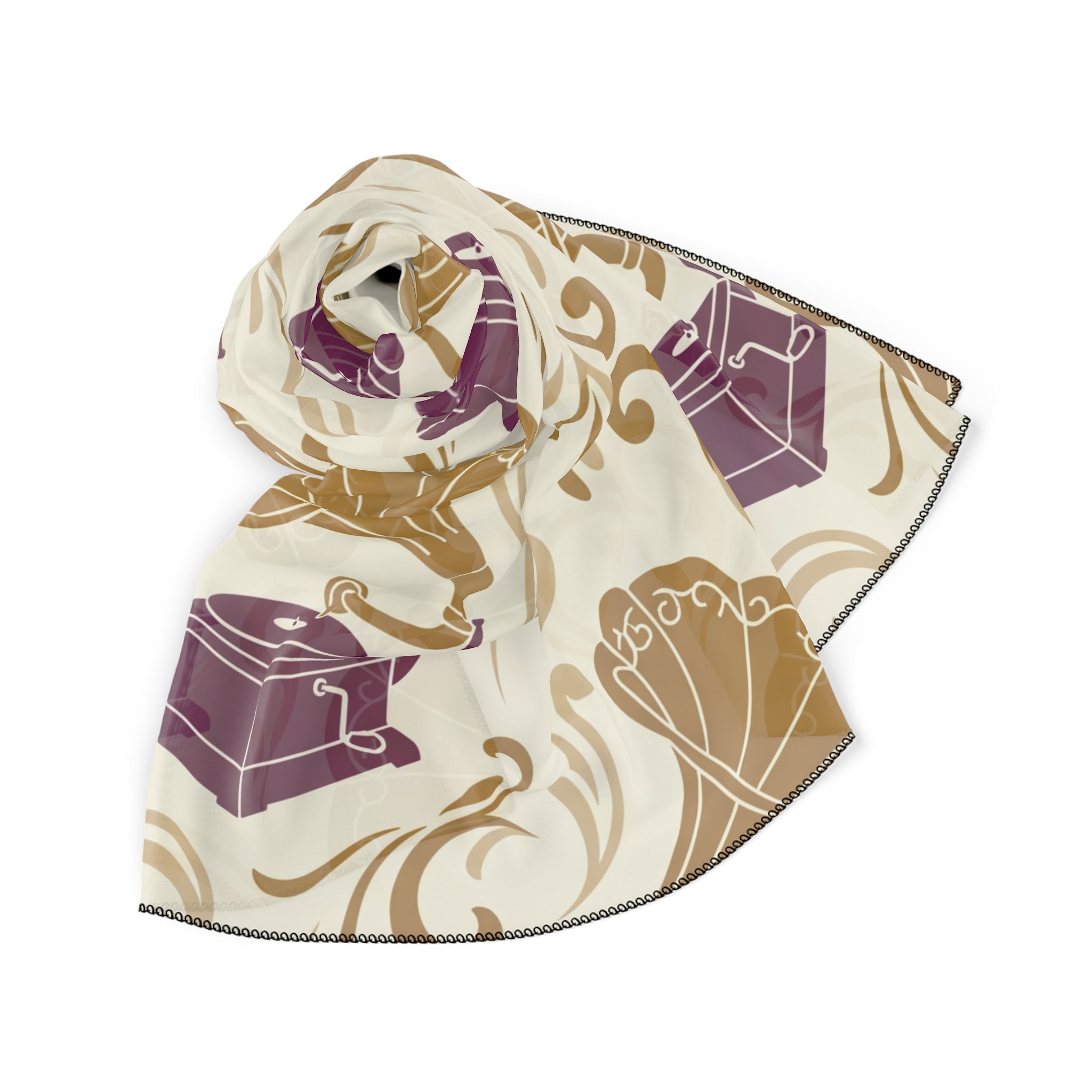 Pontchartrain - Gramophone Waltz Scarf