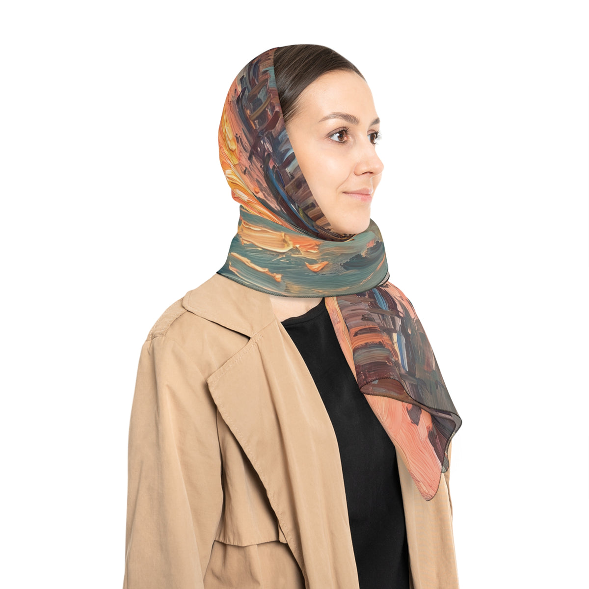 Beaumaris - Venetian Sunset Reverie Scarf