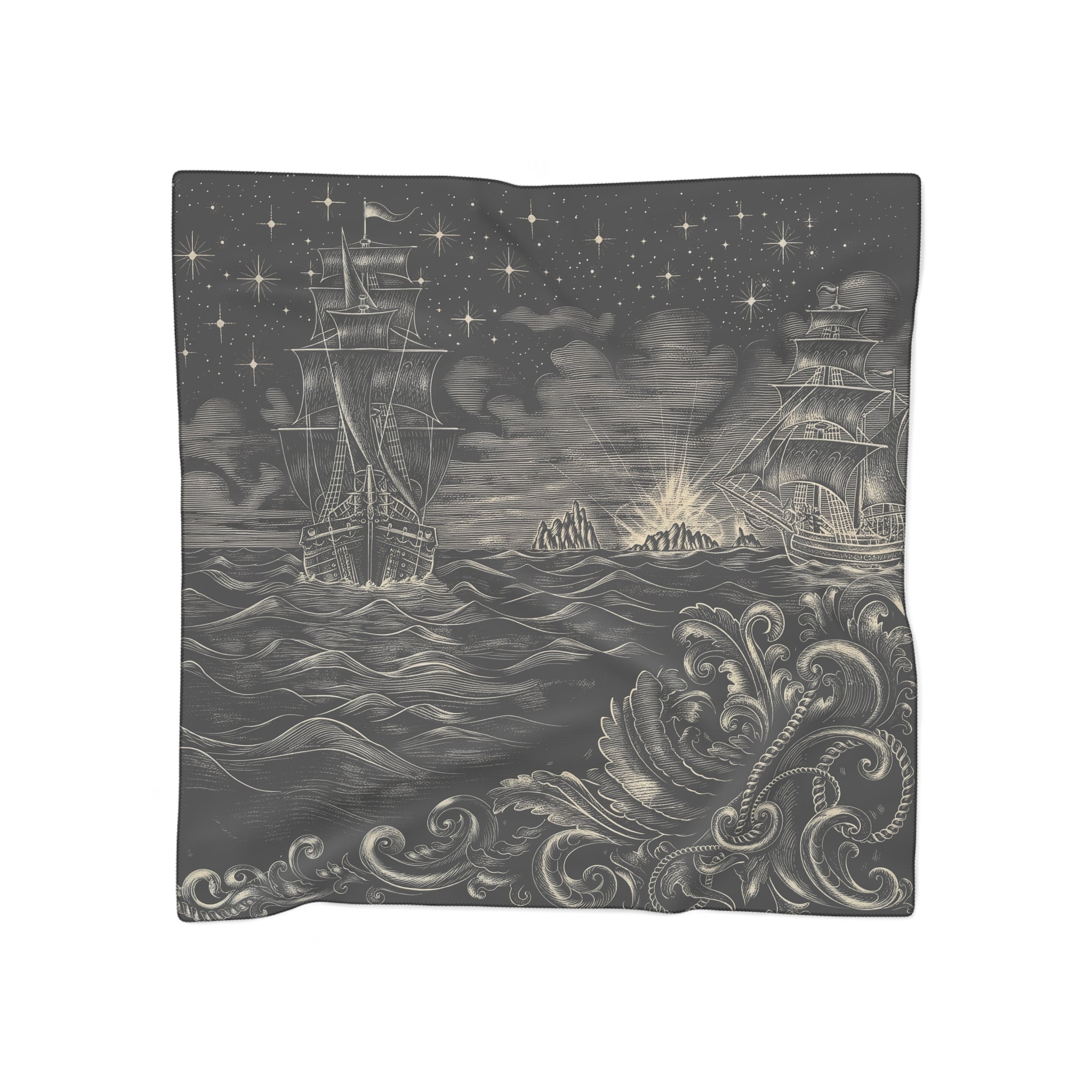 Trevisani - Celestial Voyage Ink Scarf