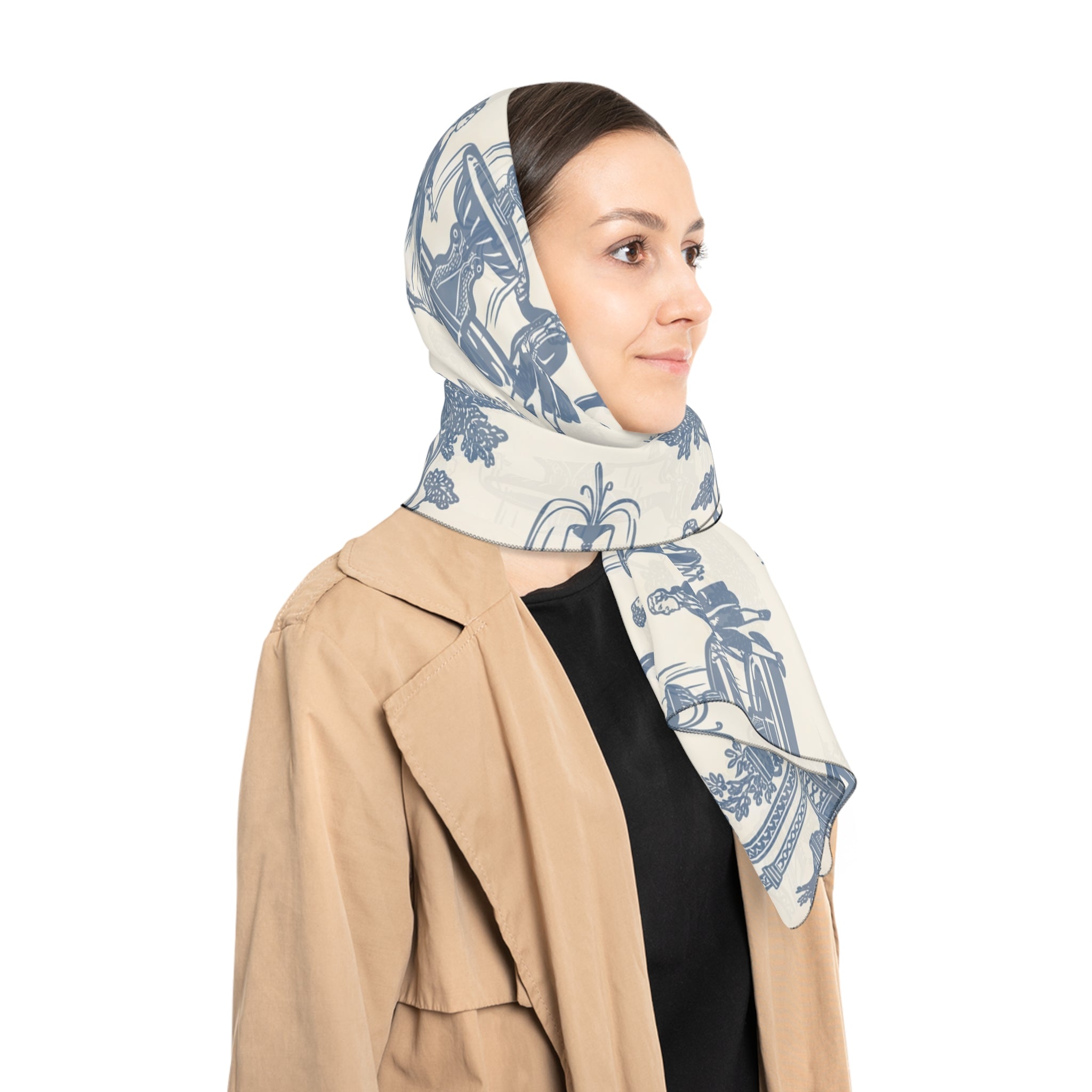 Fontaine - Versailles Fountain Toile Scarf
