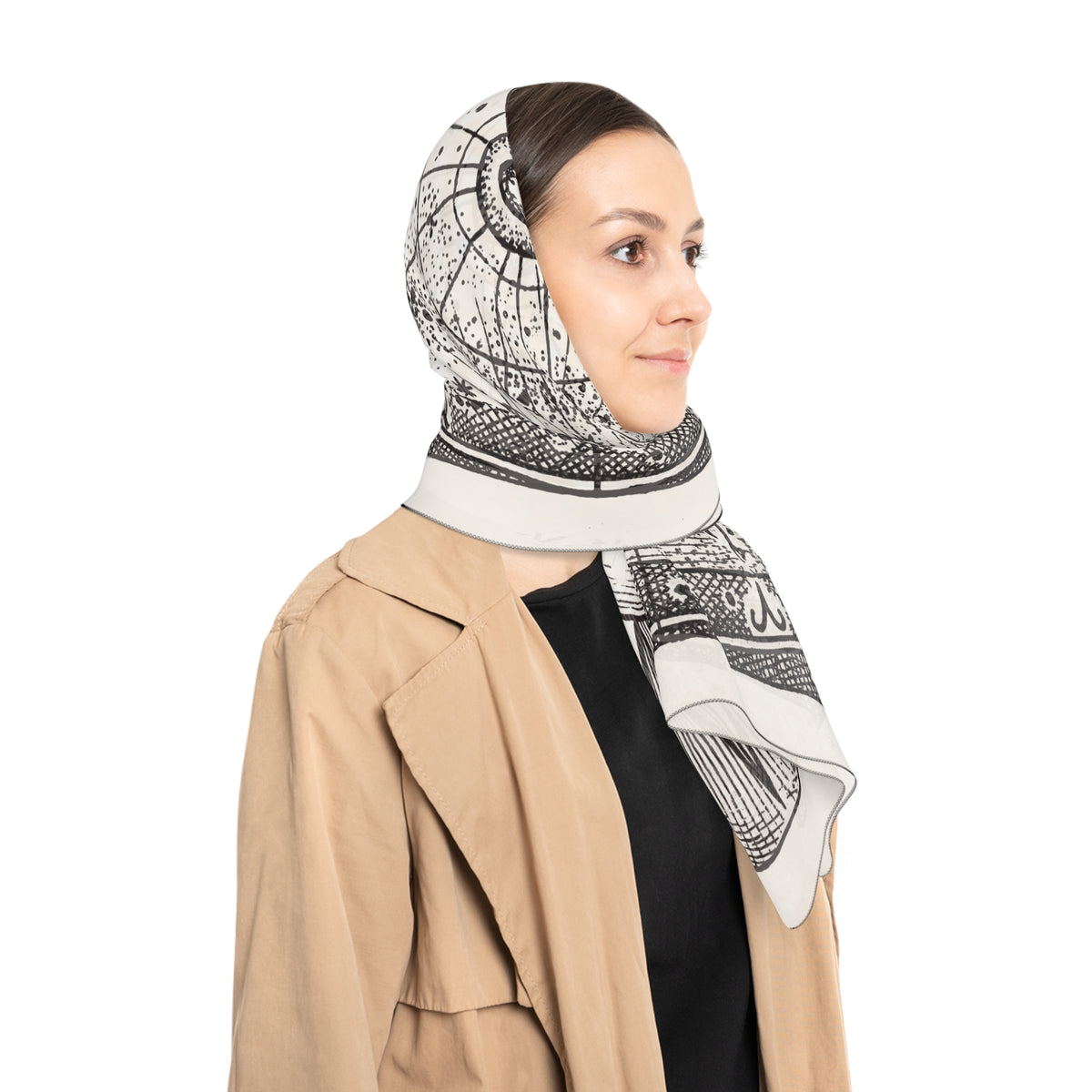 Ludlowe - Noir Celestial Chart Scarf