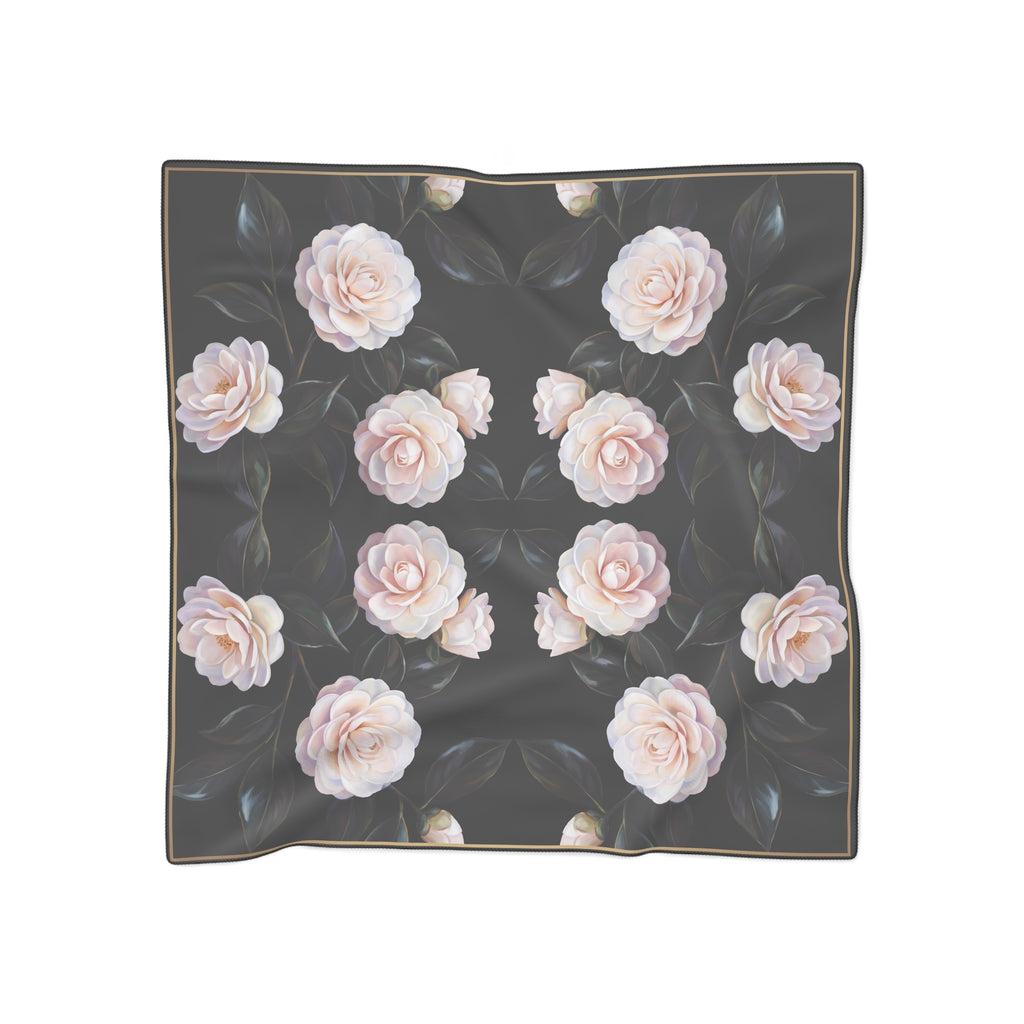Marsan - Camellia Noir Scarf