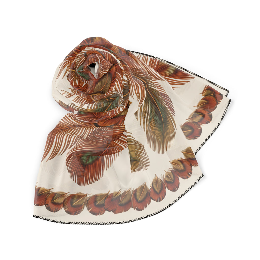 Glenarvon - Copper Pheasant Plume Scarf