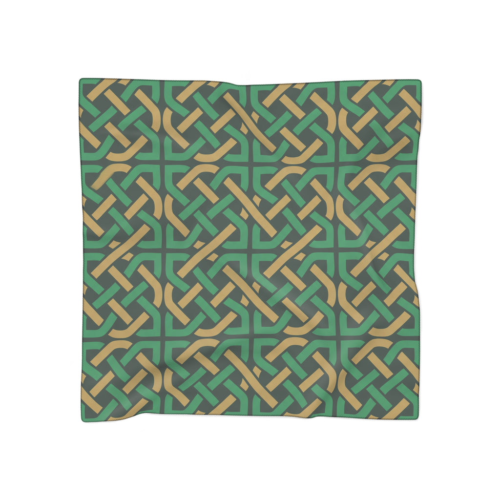 Kirkstall - Celtic Knot Emerald Scarf