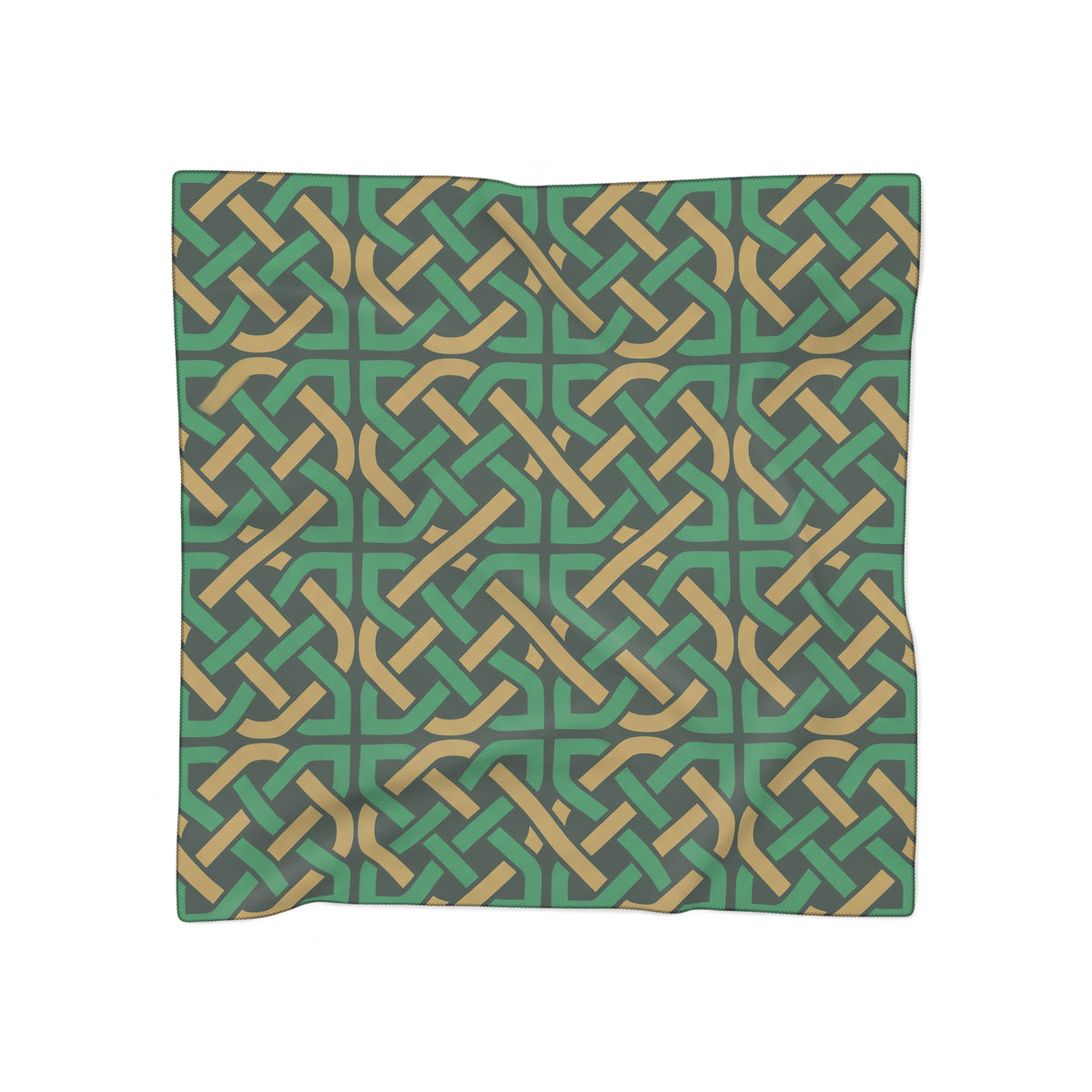 Kirkstall - Celtic Knot Emerald Scarf