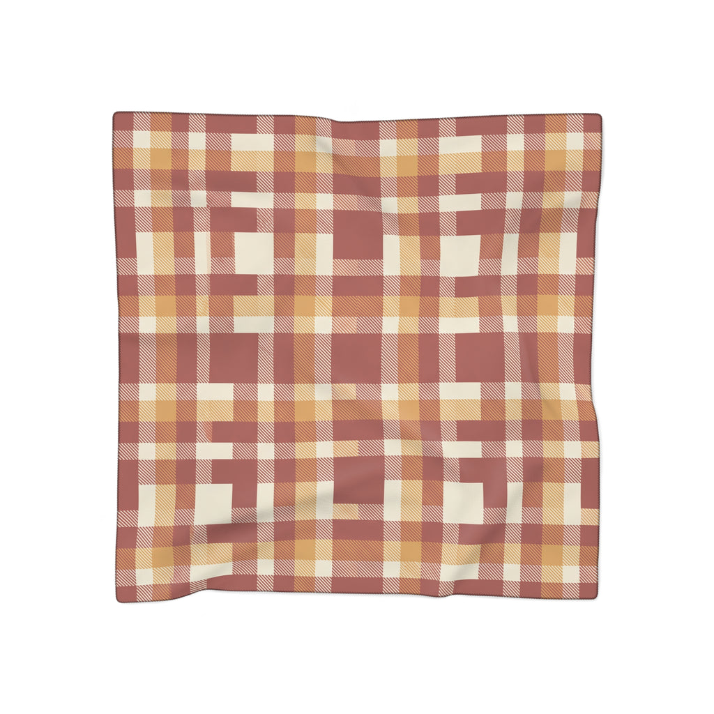 Strathearn - Rust Ochre Tartan Scarf