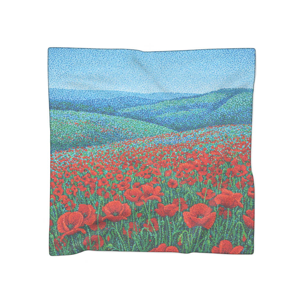 Navarrete - Poppy Field Pointillist Scarf