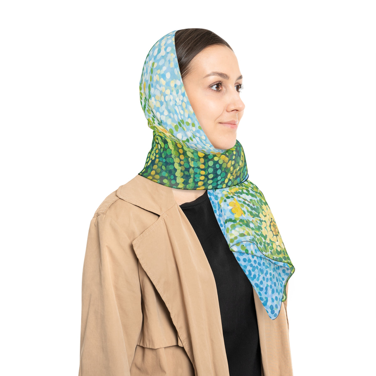 Larkfield - Lark Meadow Pointillist Scarf