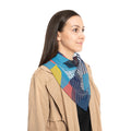 Chauvigny - Modern Patchwork Geometry Scarf