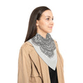 Ashby - Noir Lace Rosette Scarf