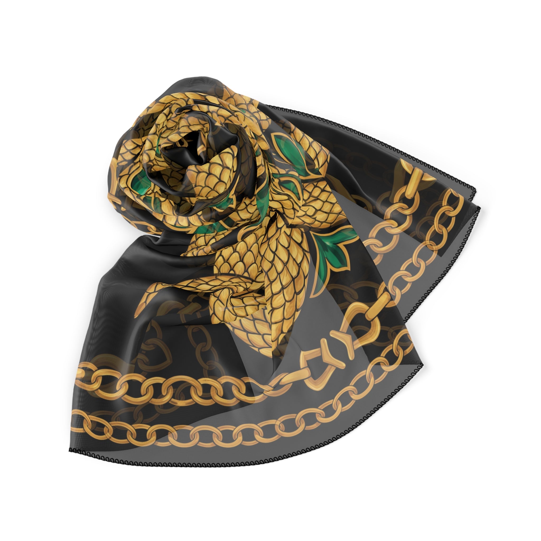 Lyndhurst - Gilded Serpent Knot Scarf