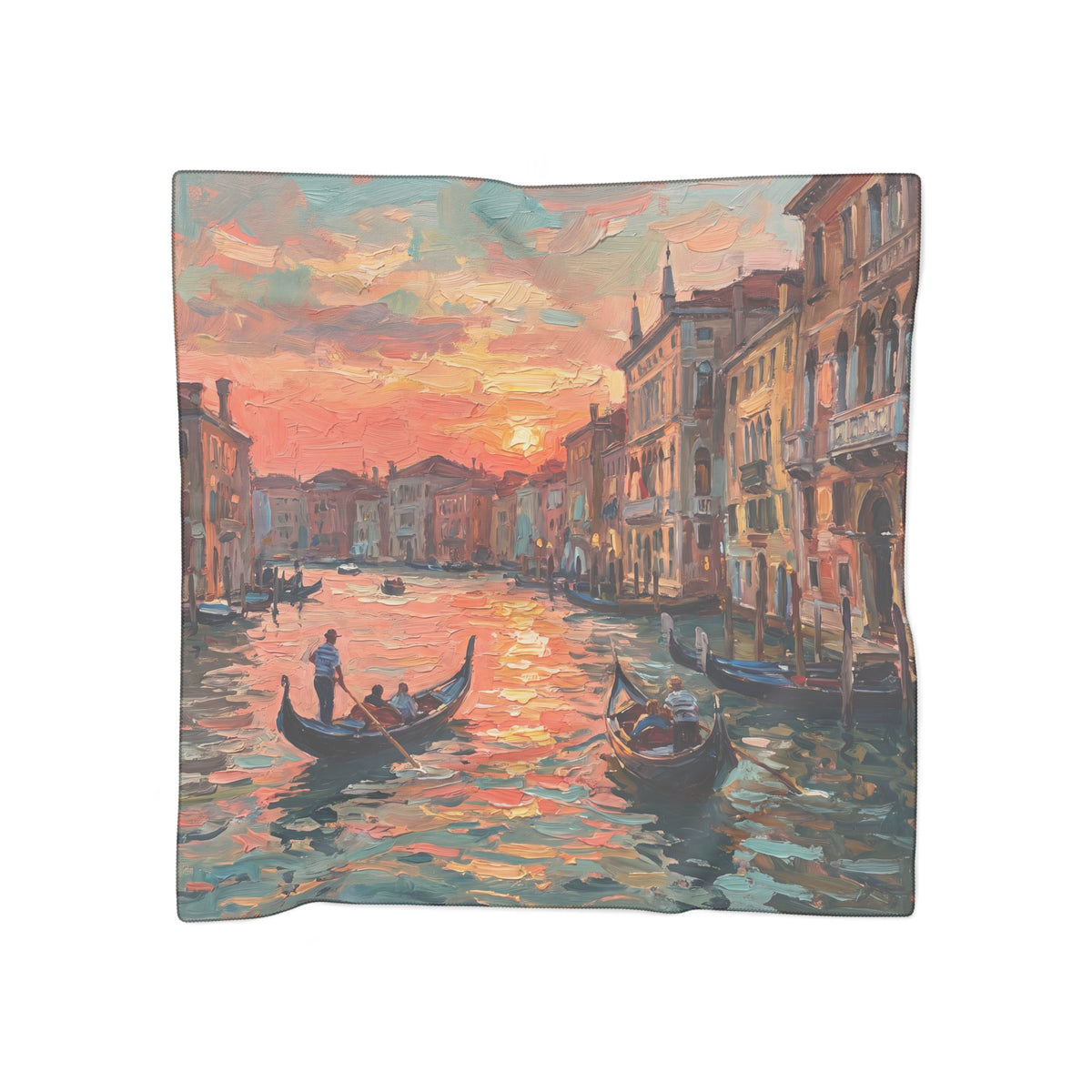 Beaumaris - Venetian Sunset Reverie Scarf