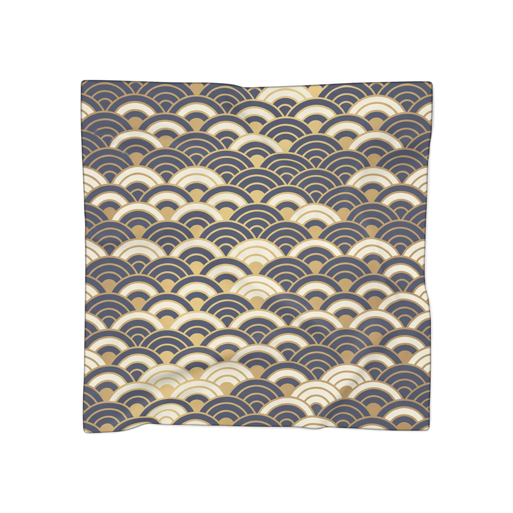 Okazaki - Indigo Wave Crest Scarf