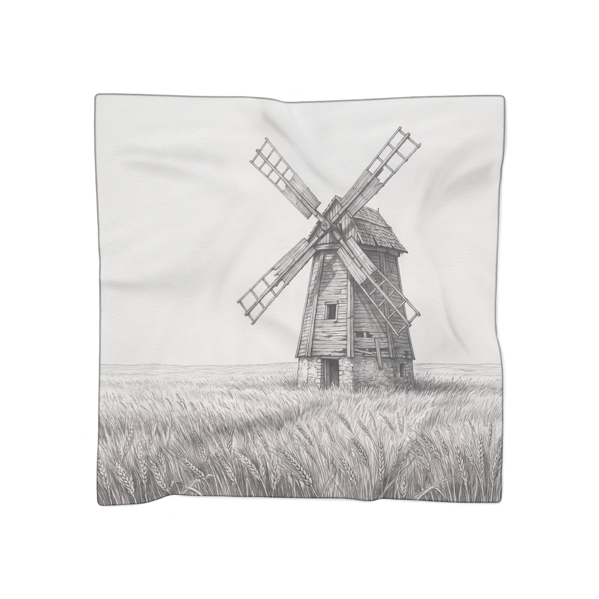 Hartwell - Windmill Field Sketch Scarf