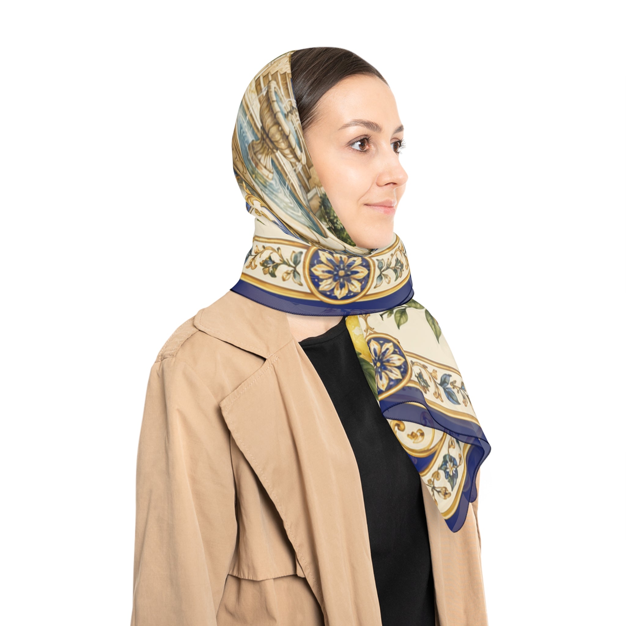 Duchess of Citrus Courtyard Scarf