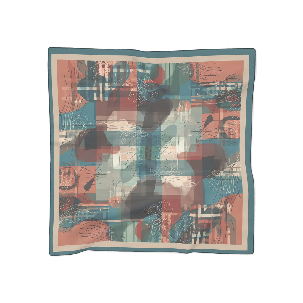 Wellesley - Terracotta Drift Scarf