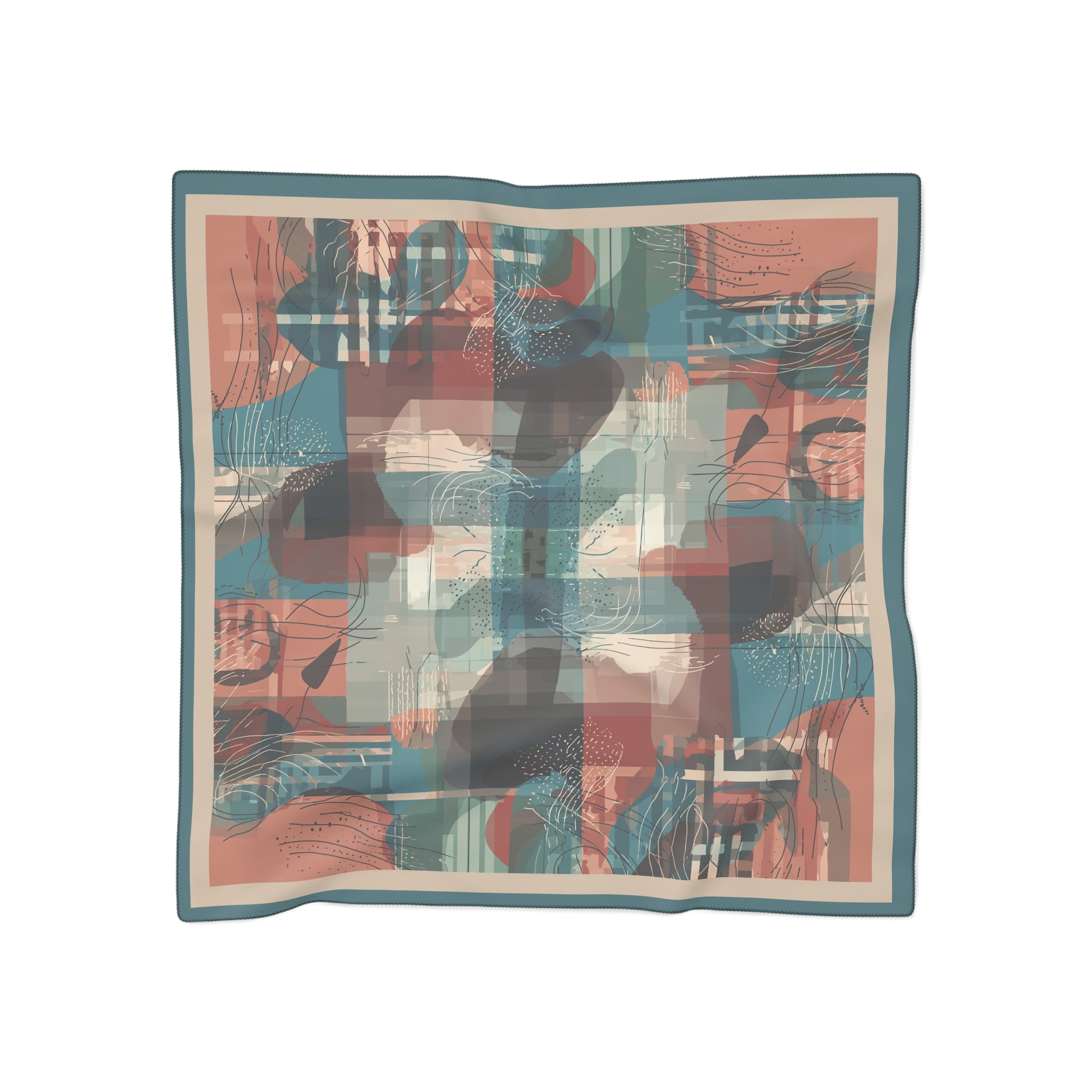 Wellesley - Terracotta Drift Scarf