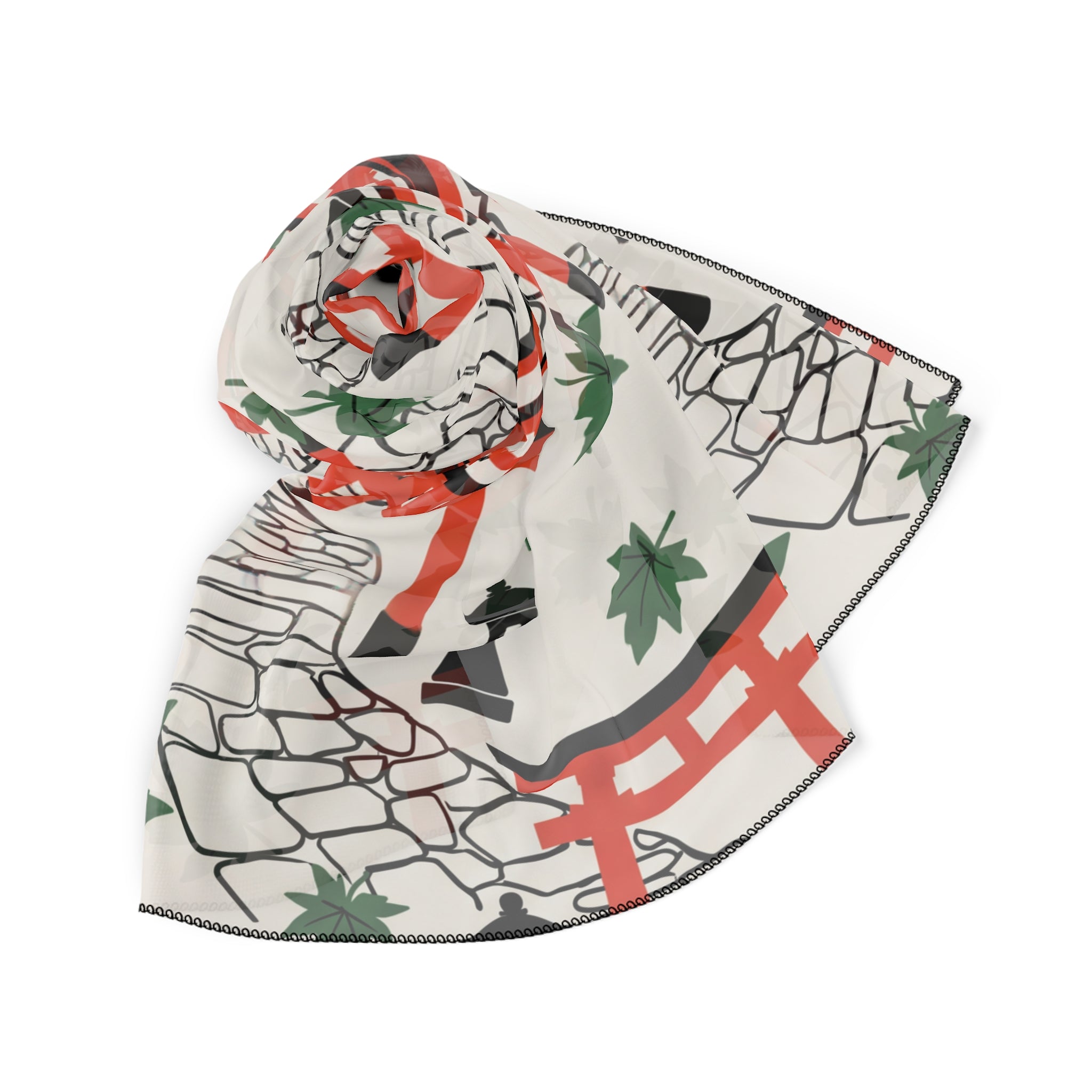 Yvetot - Kyoto Torii Path Scarf