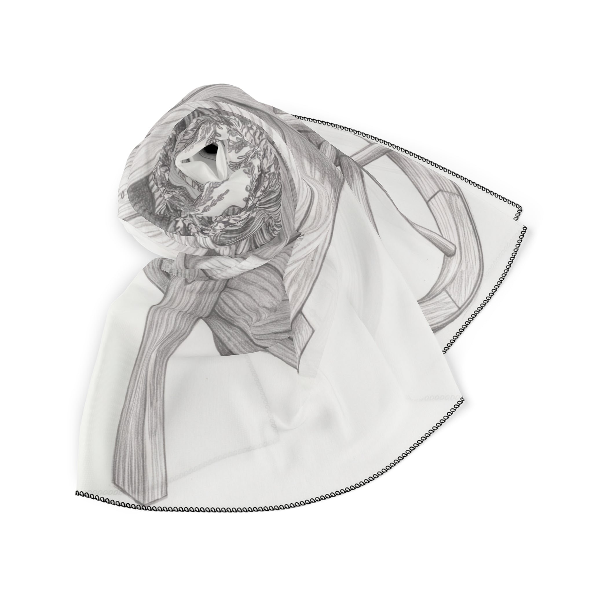 Montclair - Flower Cart Sketch Scarf