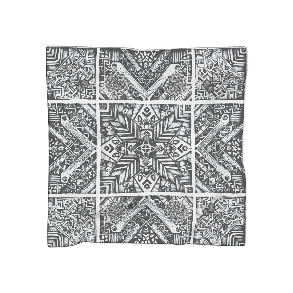 Santillán - Noir Talavera Mosaic Scarf