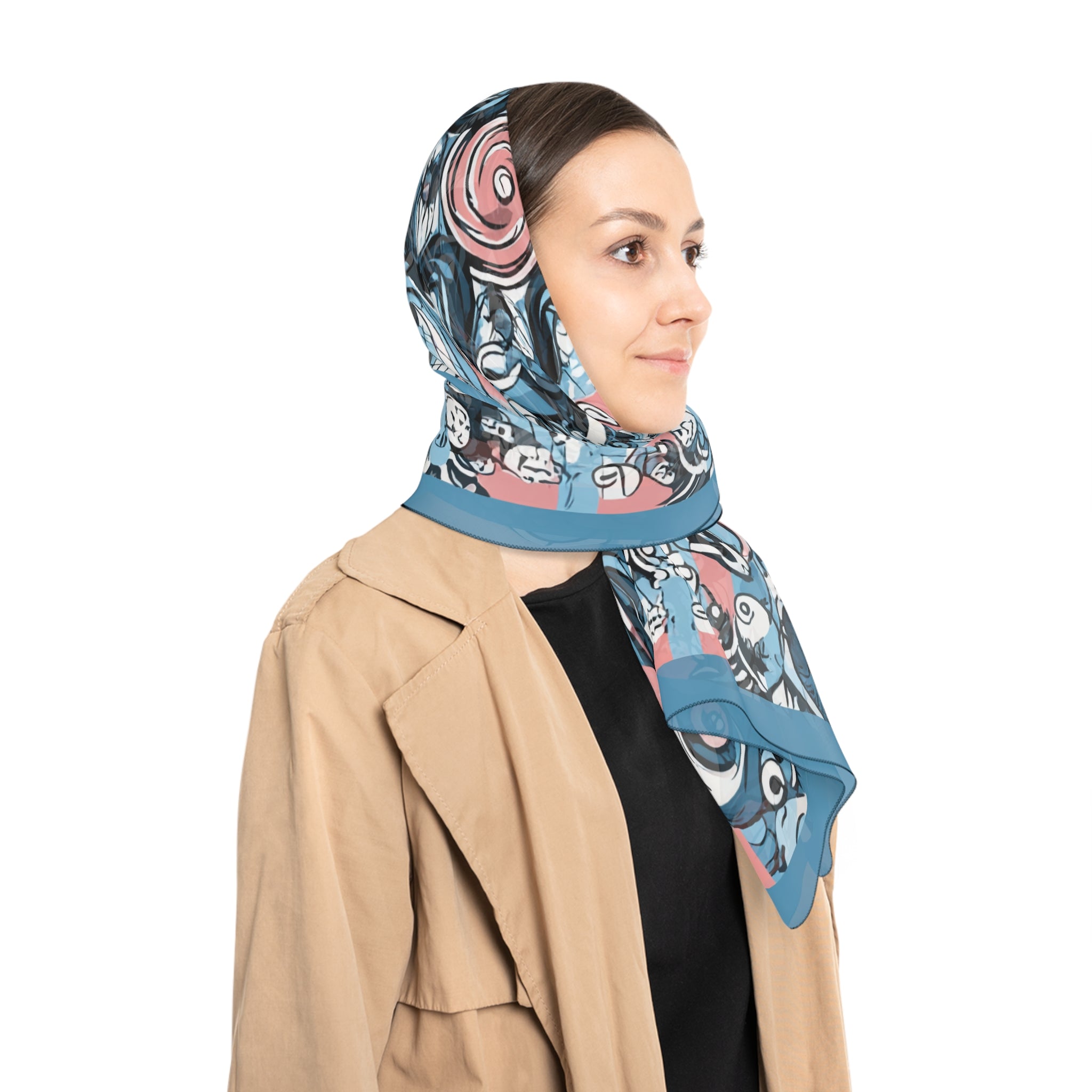 Montreuil - Pastel Carnival Mosaic Scarf