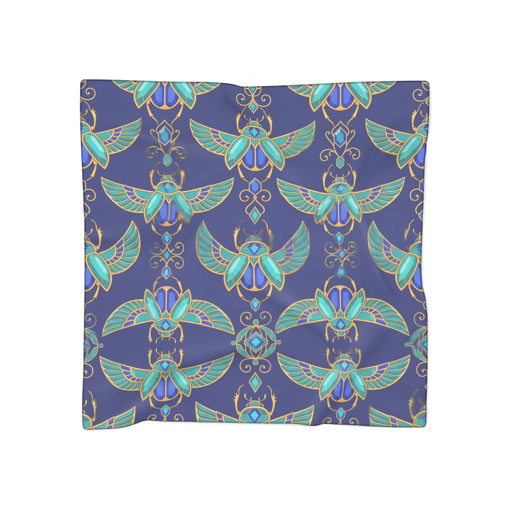 Farnsworth - Lapis Scarab Charm Scarf